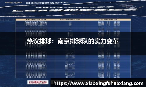 热议排球：南京排球队的实力变革