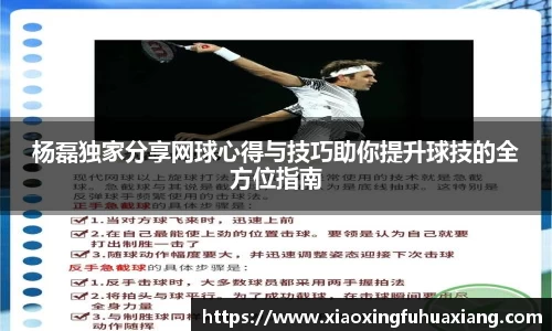 杨磊独家分享网球心得与技巧助你提升球技的全方位指南